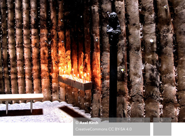 Peter Zumthor, Chapel of St. Niklaus von Flüe, Bruder Klaus, Wachendorf, Mechernich, North-Rhine-Westphalia, Germany